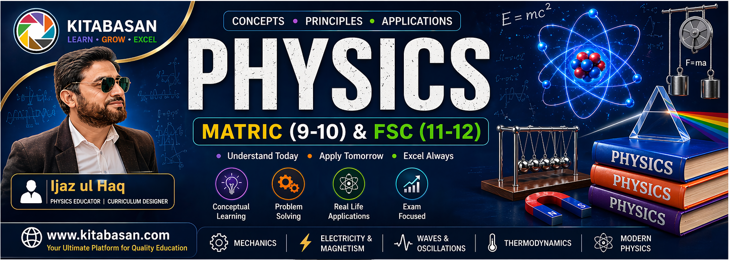 Physics Complete Course – Grade 9 (Punjab Board | Concept to Exam Mastery) - Featured Course Image